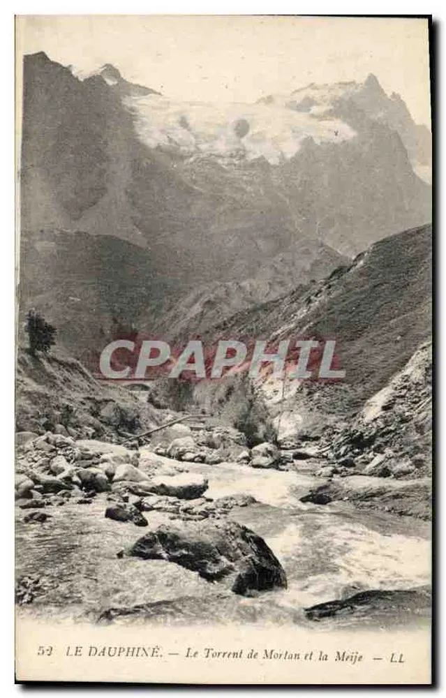 Das Dauphiné — Der Mortan-Fluss und die Meije — LL n°53 - Vorderseite