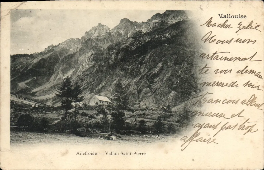 Ailefroide — Vallon Saint-Pierre — éditeur inconnu - Frente