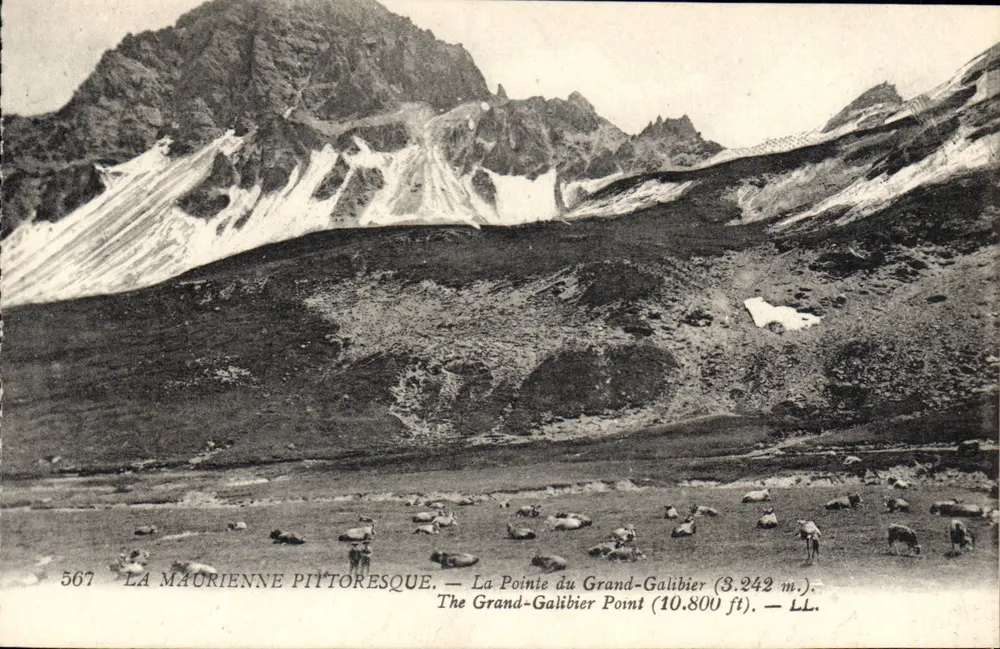 La Maurienne pittoresque — La Pointe du Grand-Galibier (3.242 m.) — LL, n° 567 - Vorderseite