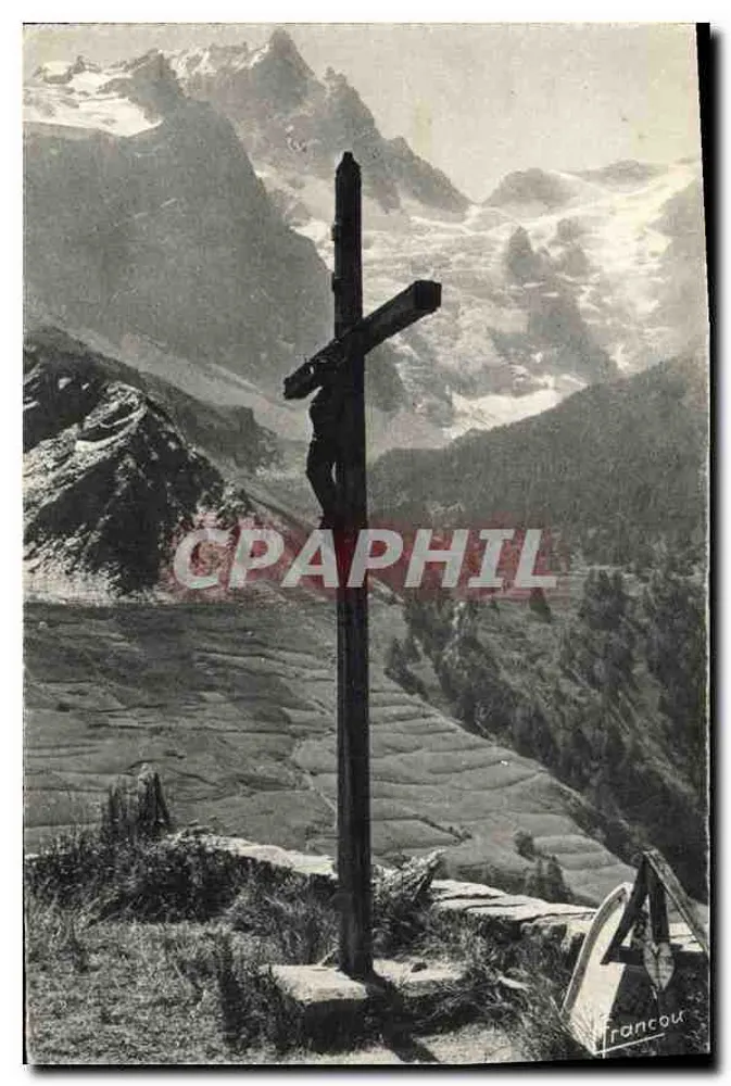 O Calvário — La Grave — Coleção «As Altas Alpes» de L. Francou - Briançon - Frente