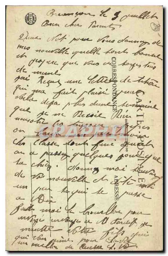Briançon e a Cruz de Toulouse — E.R. - Verso
