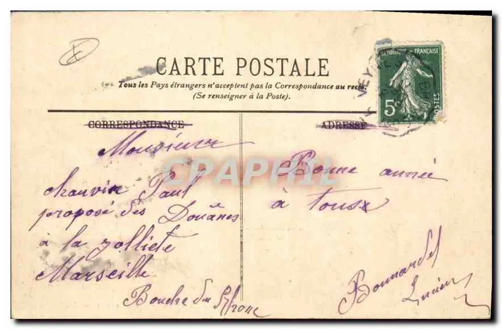 Briançon — Os Muros — LL. — n° 631 - Verso