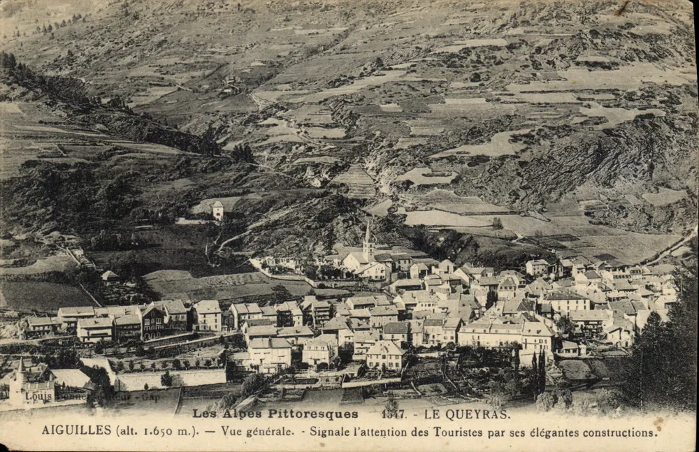 Le Queyras — Allgemeiner Blick — Louis Bonnet, Gap, n°1347 - Vorderseite