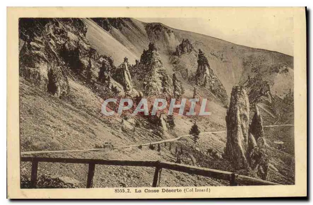 ला कास डेसर्ट (कॉल इजोअर्ड) — चट्टानों के दृश्य — एडिटर अज्ञात, श्रृंखला संख्या 8555.2 - आगे