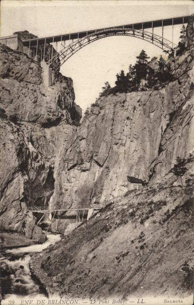 Env. de Briançon — O Ponte Baldy — Selecta - Frente