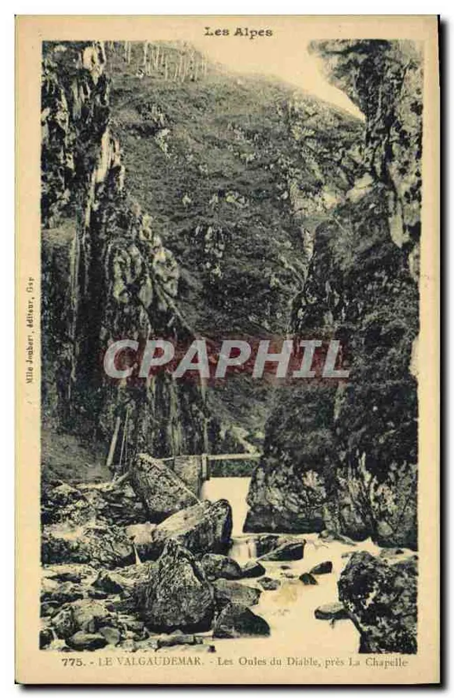 Les Oules du Diable, in der Nähe von La Chapelle — Le Valgaudemar — Verlag Mlle Jager, n° 775 - Vorderseite