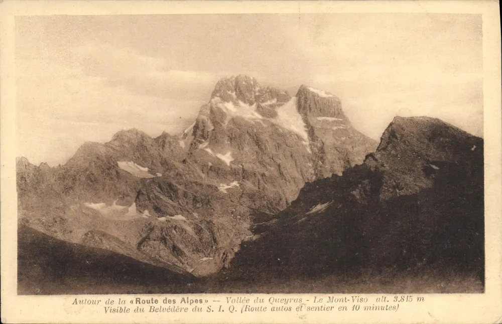 Mont Viso — Tal des Queyras — Route des Alpes — S.I.Q. - Vorderseite
