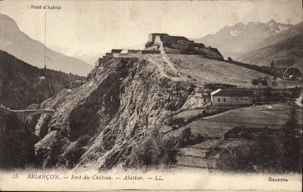 Briancón — Forte do Castelo — Abatedouro — LL. — Selecta - Frente