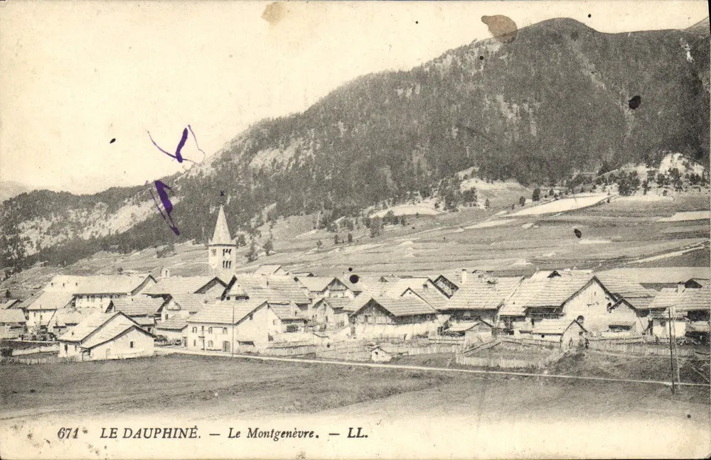 O Dauphiné — O Montgenèvre — LL. — n° 671 - Frente