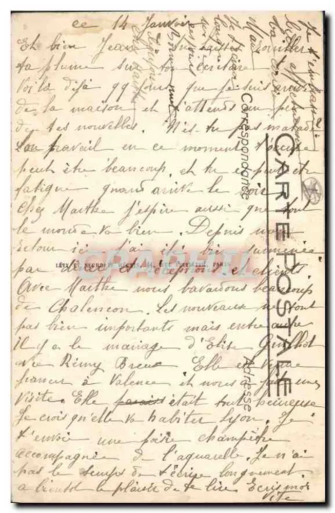 Valência — Ruínas de Crussol — LL, n°59 - Verso