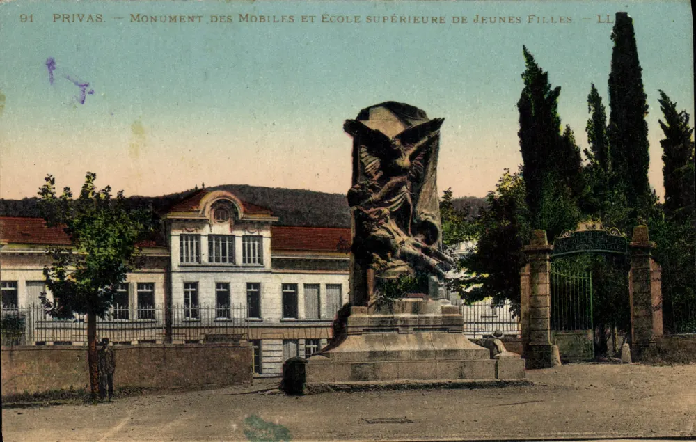 Prévias — Denkmal der Mobiles und Höhere Schule für Mädchen — LL - Vorderseite