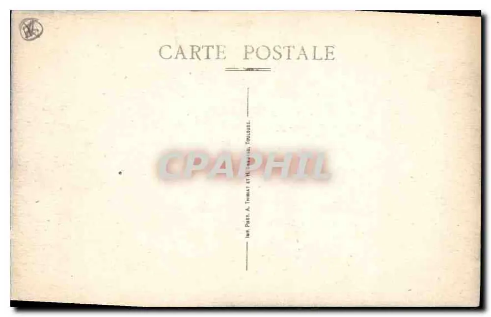 Tournon-sur-Rhône — Staudamm und Ruinen der Brücke des Kaisers — Verlag Paul Varchalda - Rückseite