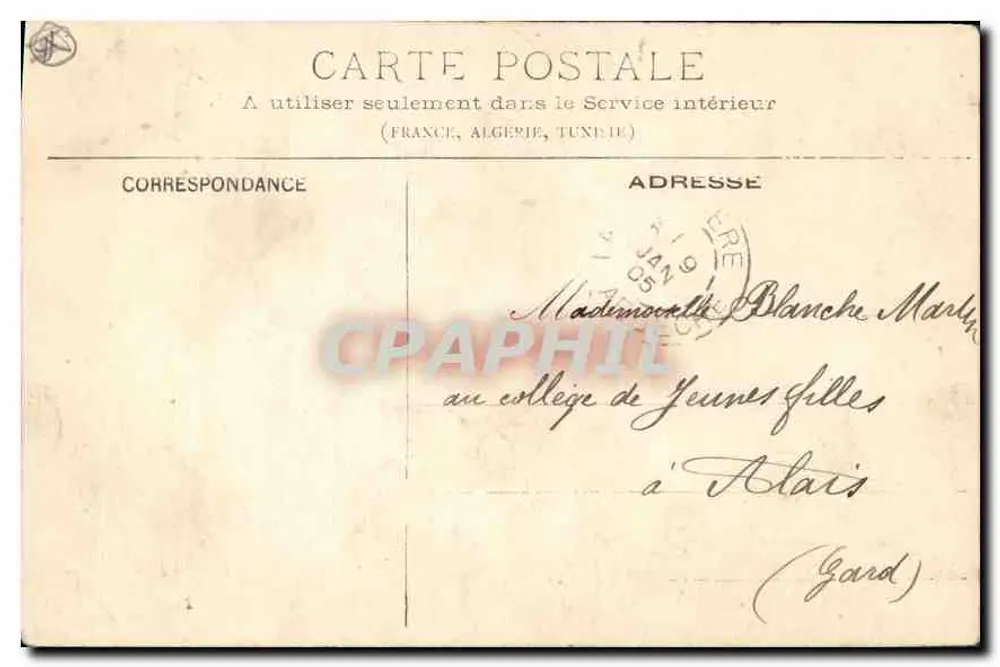 Ponte do Diabo, perto de Thueyts (Ardèche) — Piraud e Planche, Ed. Laigentière - Verso