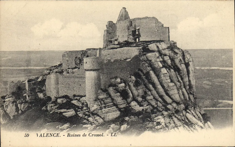 Valence - Ruínas de Crussol — LL, n°59 - Frente