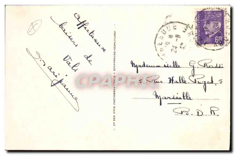 Vals-les-Bains — Parque e Fonte Intermittente — n°92 - Verso