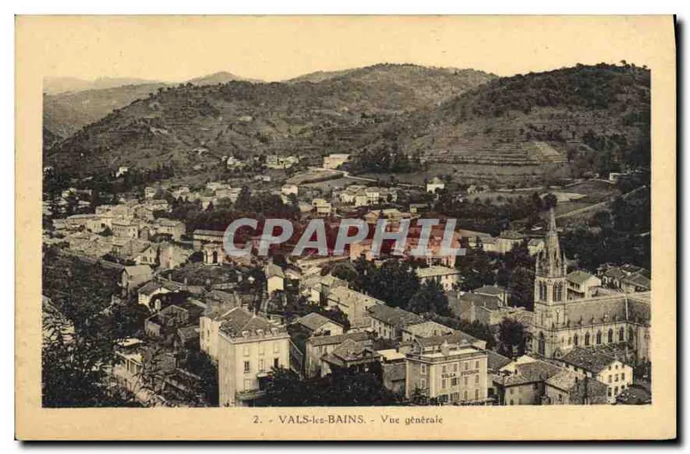 Vals-les-Bains — Vista geral — Edição Breuult & Cie - Frente