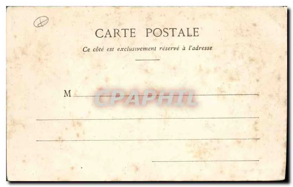 Valls - Estabelecimento Termal — Paris — G. F. P., Turzone, Paris - Verso