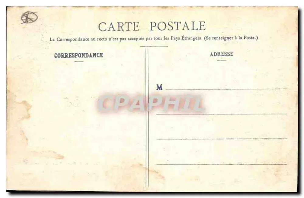 Die Grozon-Tal — Haut-Vivarais illustré — Verlag M. Héloche fils, in Lamastre (Ardèche) - Rückseite