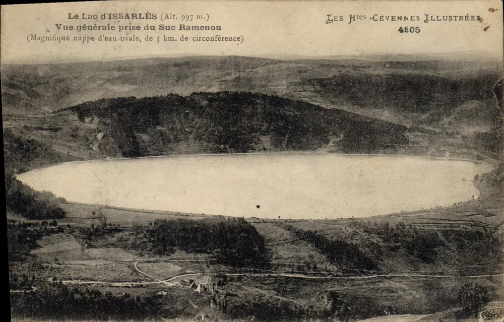 See Issarlès — Allgemeiner Blick von Suc Ramenou — Illustrierte Hochcévennes n° 4605 - Vorderseite
