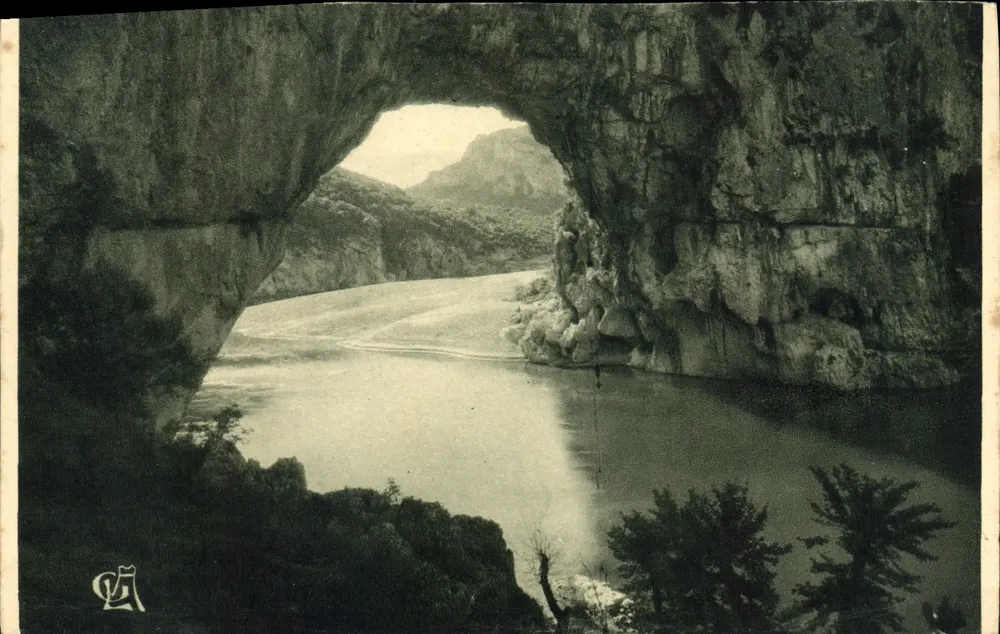 Pont d'Arc — Ardeche — Edition G.-L. Arlaud, No 86 bis - Recto