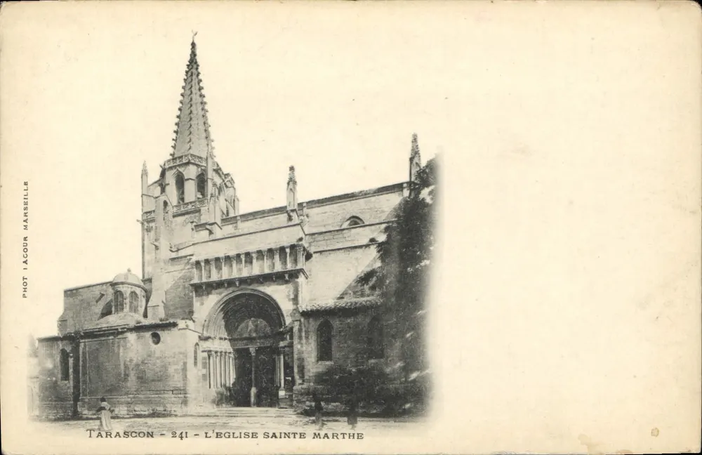 Tarascon - A Igreja de Santa Marta — Fot. Iacour, Marselha, n°241 - Frente