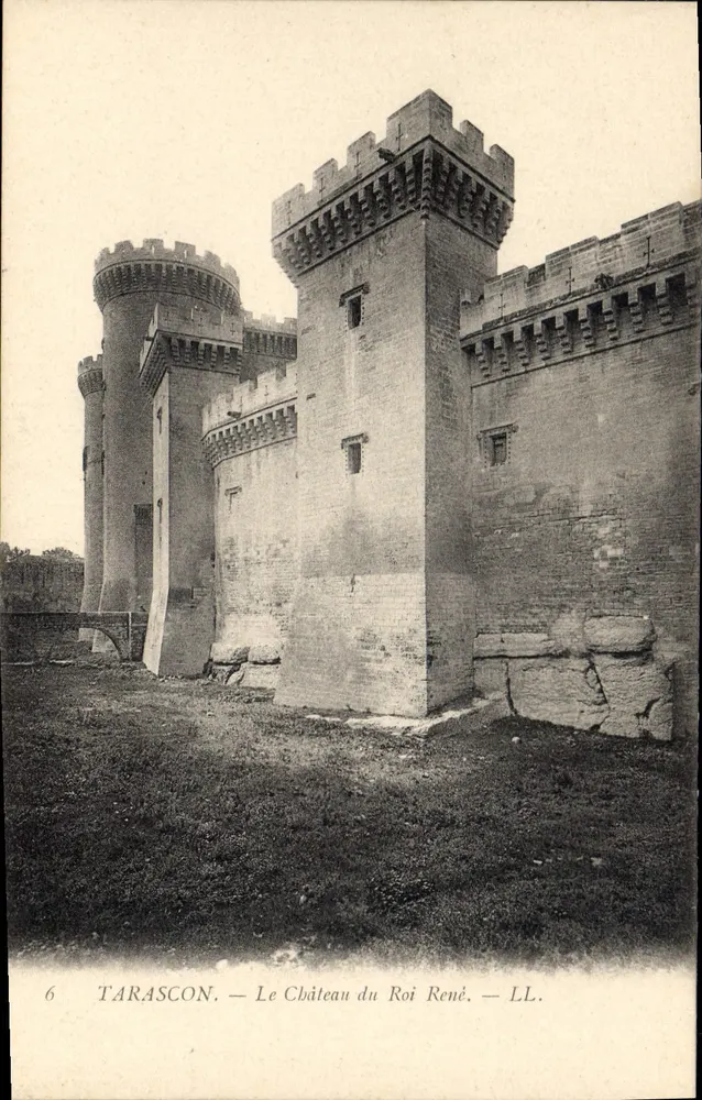 Tarascon — O Castelo do Rei René — LL. n°6 - Frente