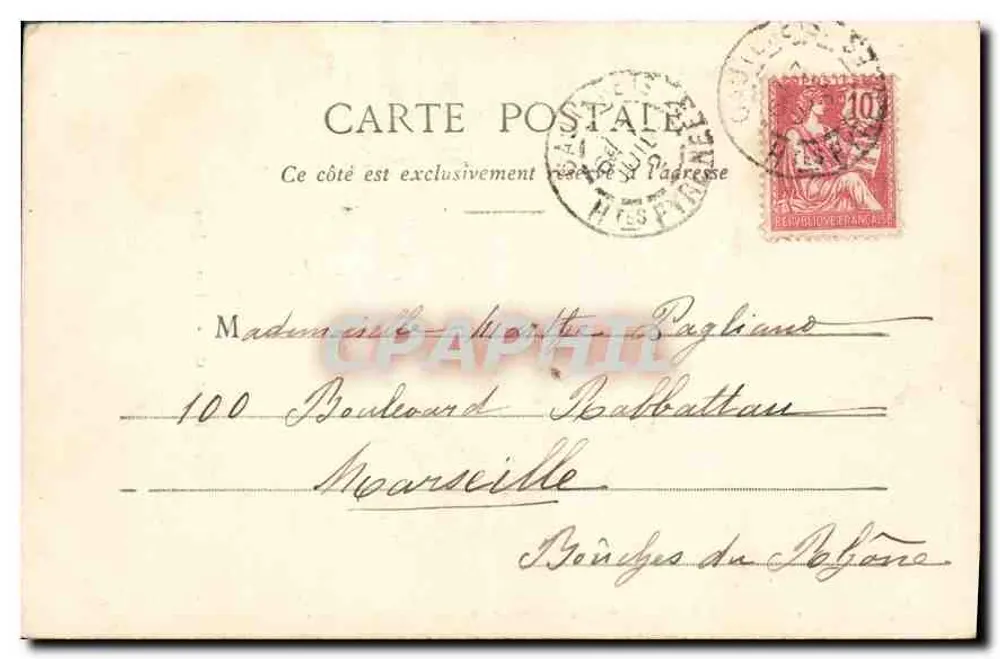Tarascon - A Porta Saint-Jean — Fot. Blanchin, Tarascon, n°5 - Verso