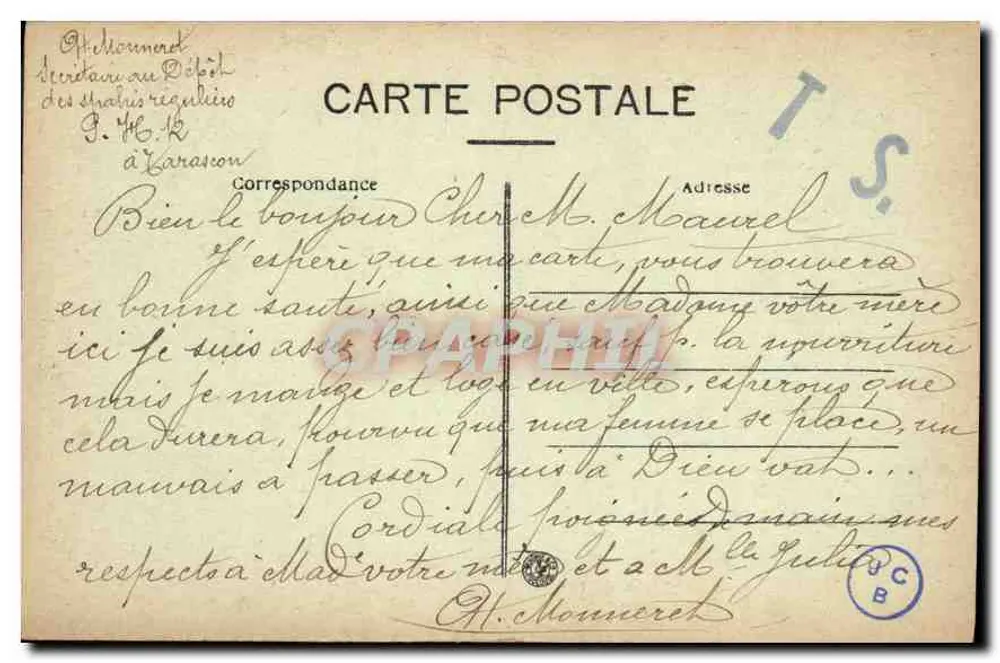 Tarascon — Túmulo de Santa Marthe — Rhoto-Modern, Tarascon - Rep. int. - Verso