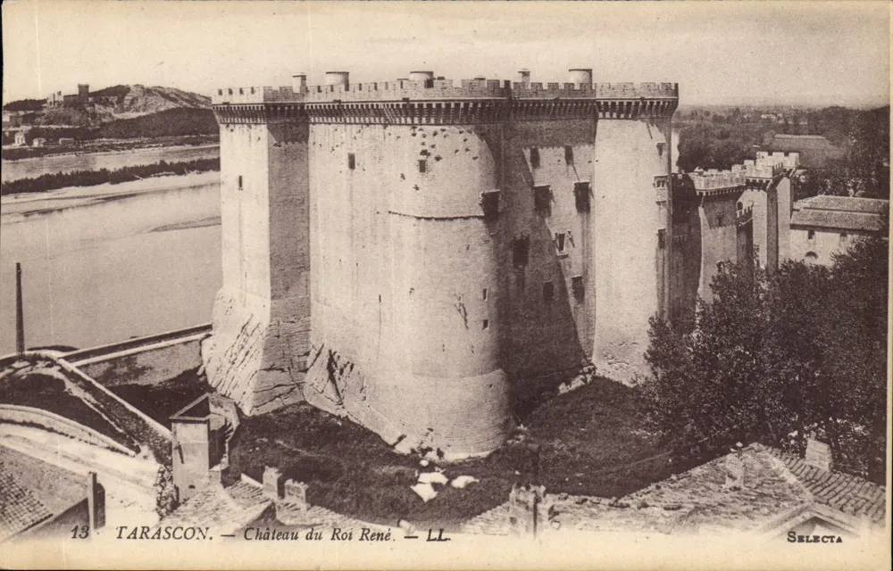 Tarascon — Castelo do Rei René — Selecta LL - Frente