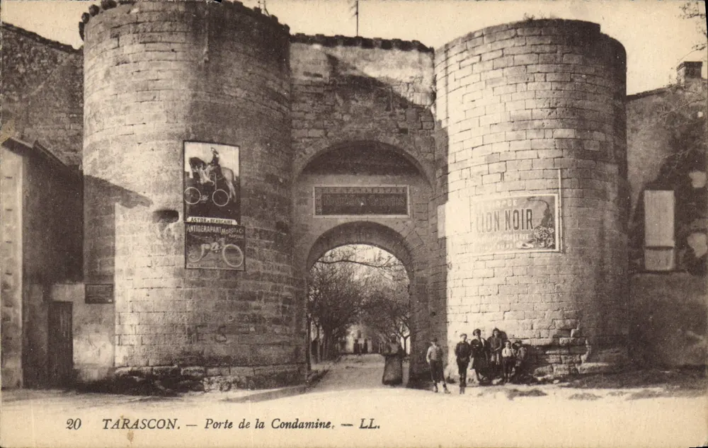 Tarascon — Porta da Condamine — LL. n°20 - Frente
