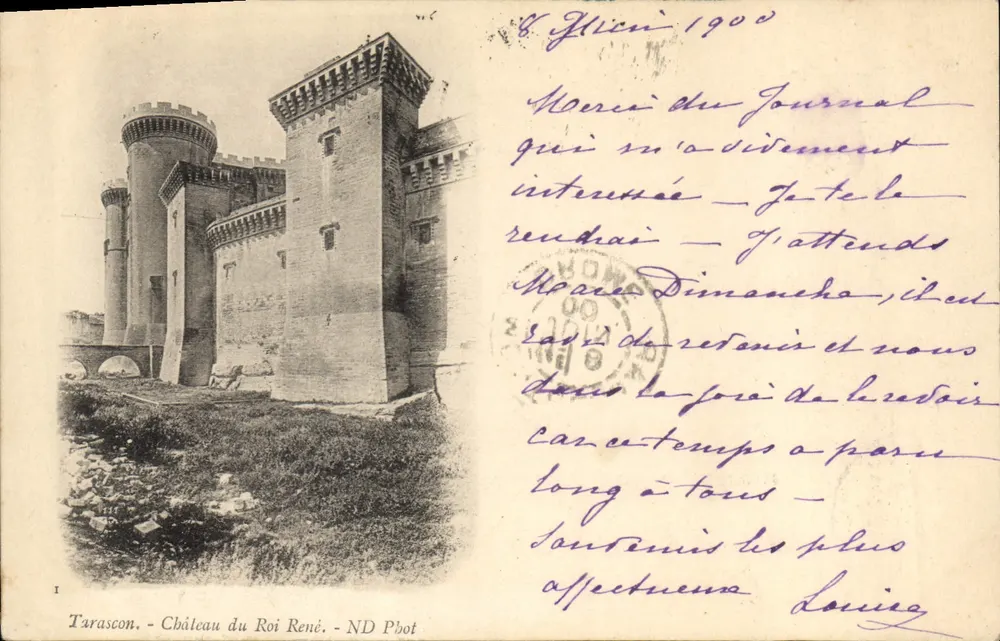 Tarascon — Castelo do Rei René — ND Pbot - Frente