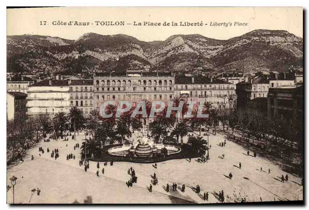 Toulon — Place de la Liberté — Liberty's Place — Côte d'Azur - Vorderseite