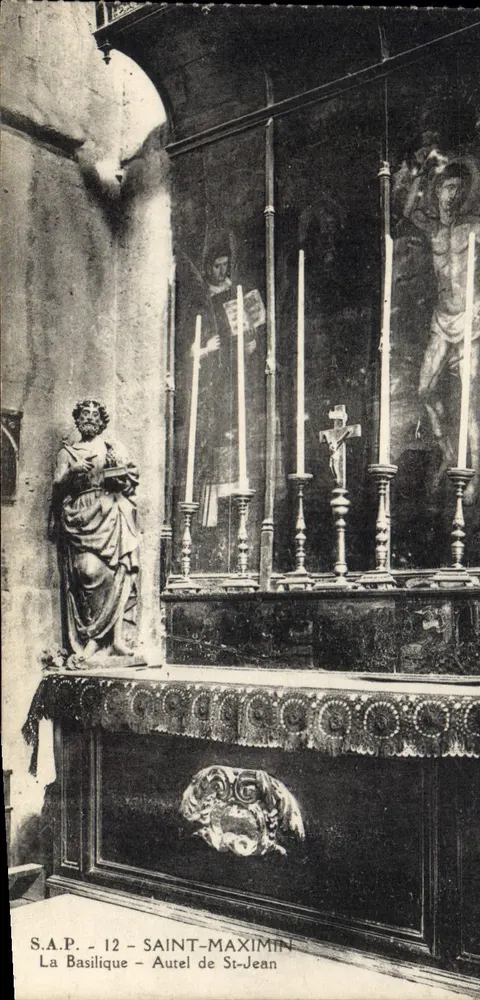 Saint-Maximin - Altar de São João — S.A.P. n°12 - Frente