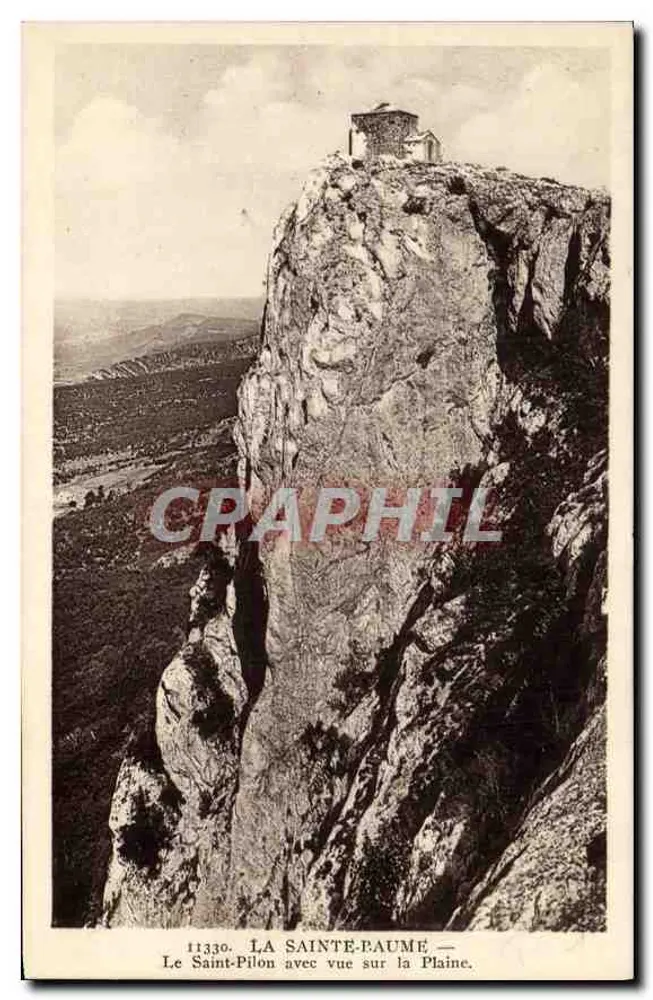 Sainte-Paume — Saint-Pilon mit Blick über die Ebene — Éditions Françaises, Nice - Vorderseite