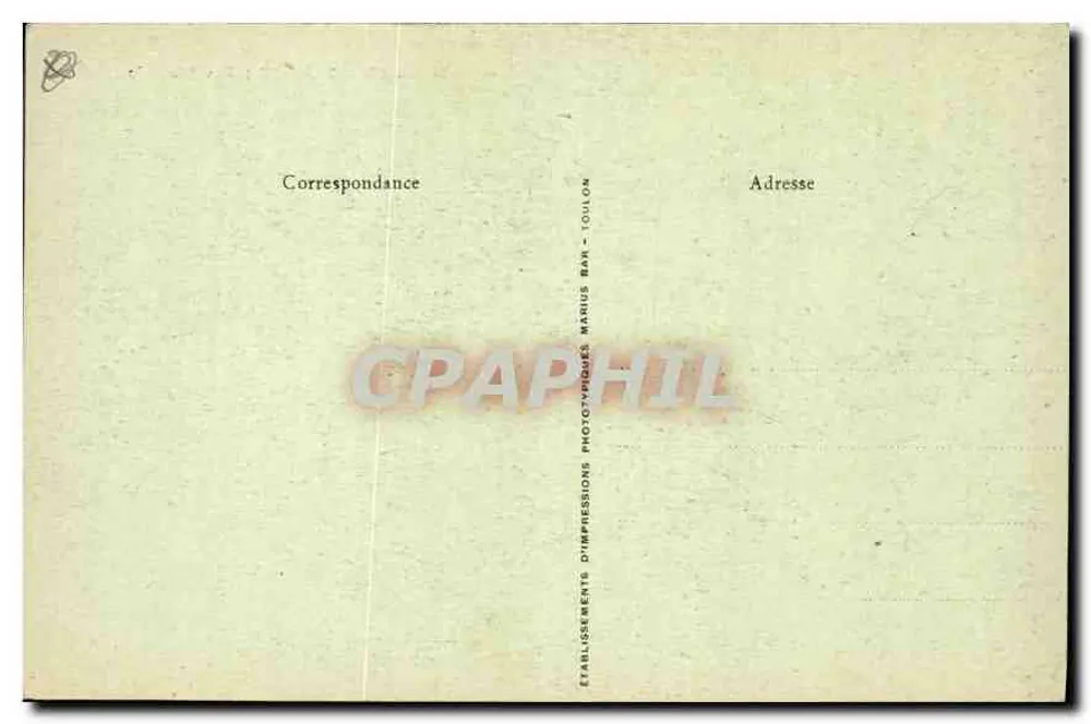 A Sainte-Baume : Vista Geral — Editor: Marius Bar, Toulon - Verso