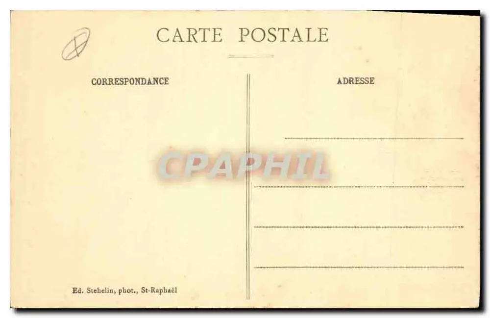Saint-Raphaël (Var) — L'Île d'Or — Ed. Stehelin, fot. St-Raphaël - Verso