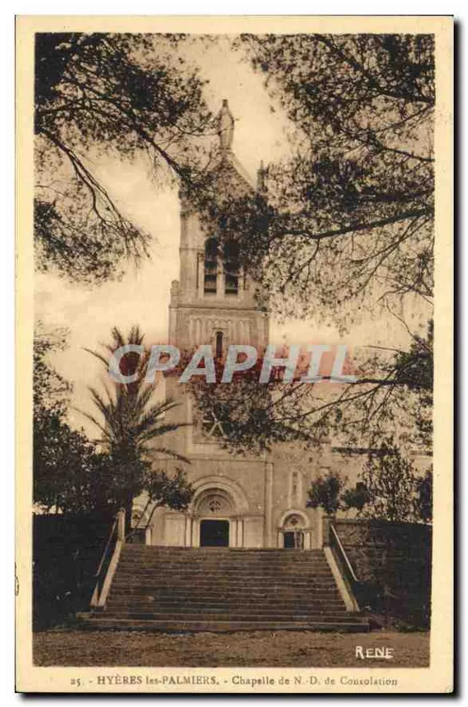Hyères-les-Palmiers — Kapelle von N.-D. de Consolation — veröffentlicht von RENE - Vorderseite