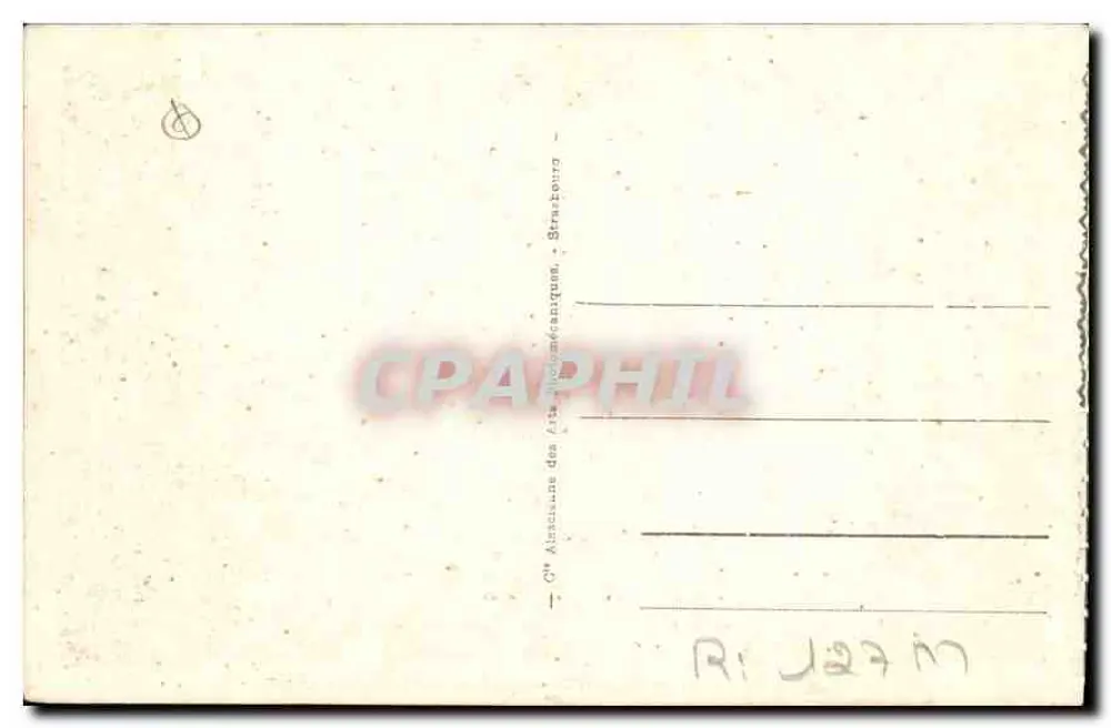 Toulon - Cap Brun - Felsen von Ste-Marguerite — Antike Ansichtskarte Nr. 18, Verlag A.P.A. - Rückseite
