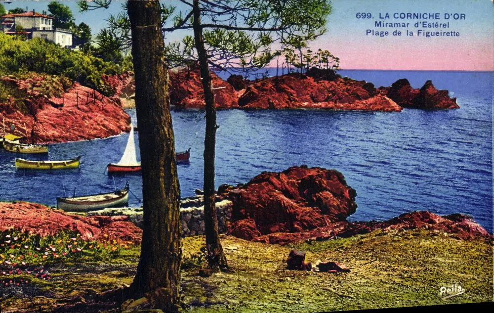 La Corniche d'Or — Strand der Figueirette — Rolle - Vorderseite