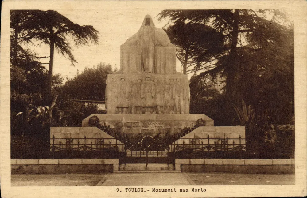 Toulon - Monumento ai Caduti — 9. TOULON. - Monumento ai Caduti - Recto