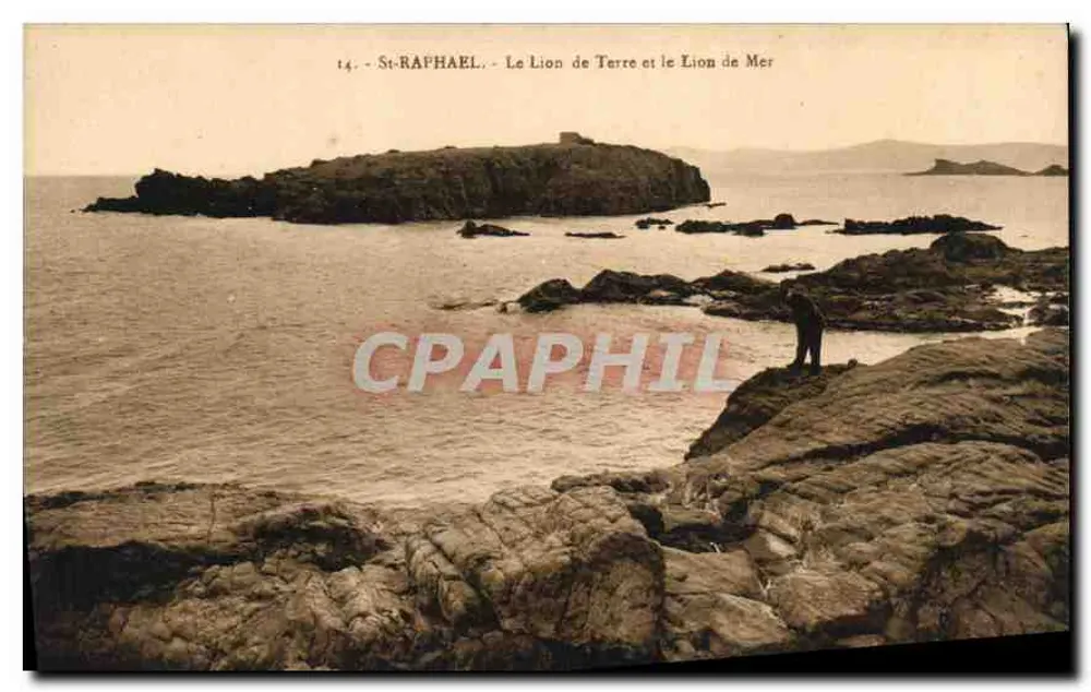St-Raphaël - Der Löwe vom Land und der Löwe vom Meer — Verlag nicht sichtbar, Seriennummer 14 - Vorderseite