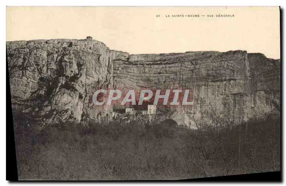 A Santa Baume — Vista geral — editor desconhecido, n° 67 - Frente
