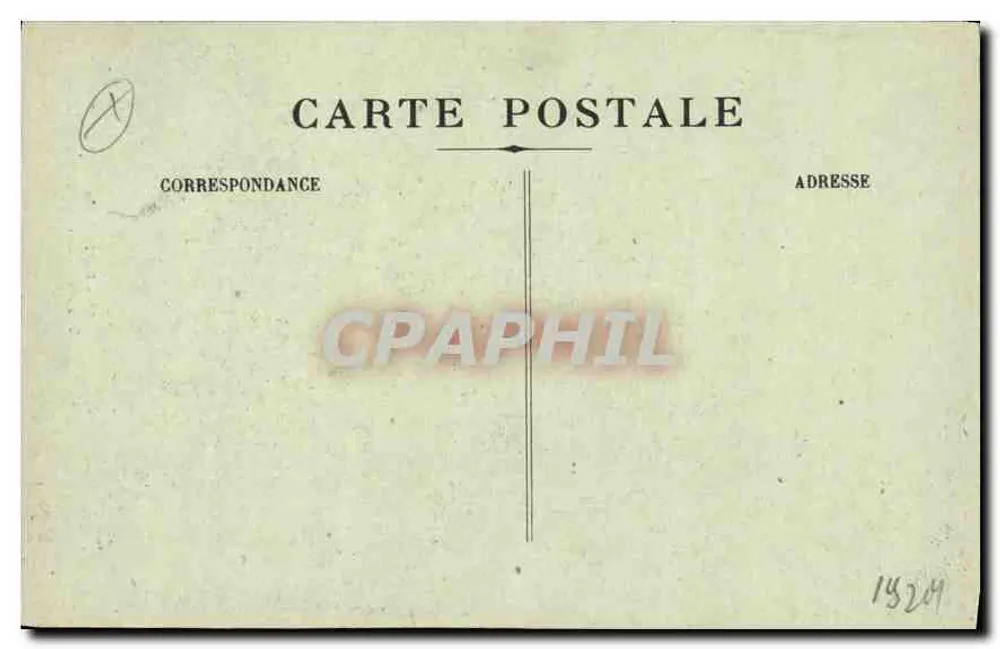Wald von Sainte-Baume — Abstieg in die Höhle über den Canapé — Verlag AD, Nr. 32 - Rückseite
