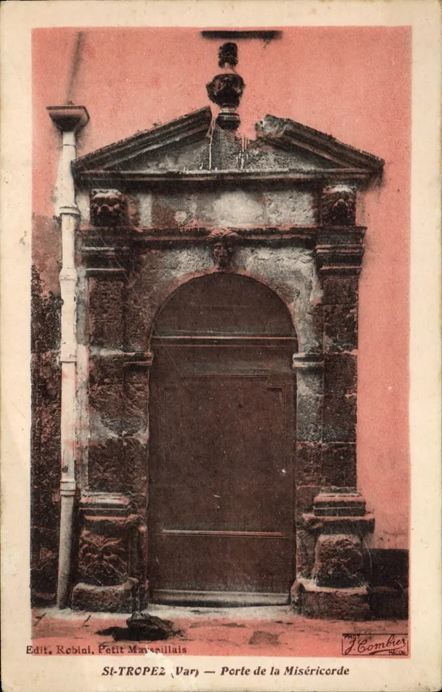 St-Tropez (Var) — Porta da Misericórdia — Edit. Rebini, Petit Marseillais - Frente