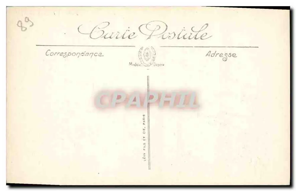 AUXERRE — O Hotel das Postas — LL. — Editor LL. - Verso