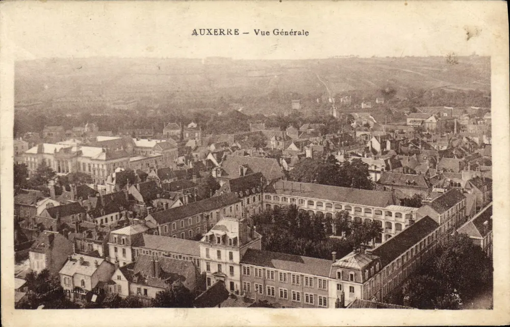 Auxerre — Vista Geral — Editor G. Gauthier, n° 89 - Frente