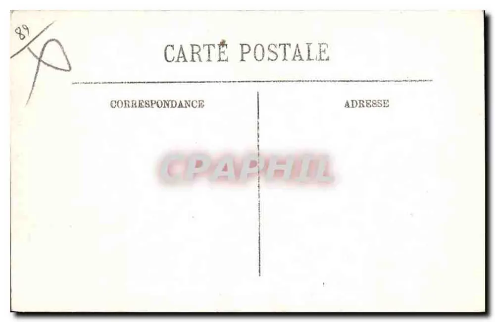 Auxerre — A Prefeitura — Colunas Romanas — LL. - Verso