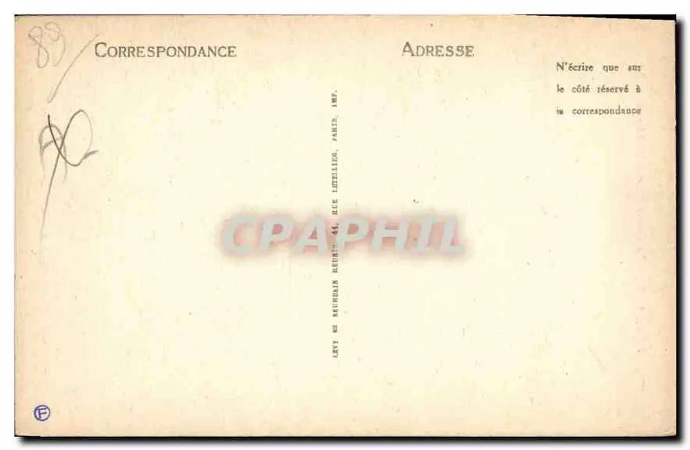 Auxerre — A Catedral — A Abside — LL - Verso