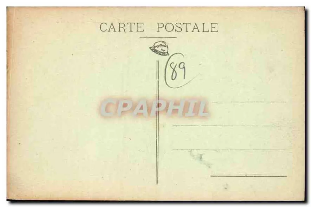 Auxerre — O Museu — n° 89 - Verso