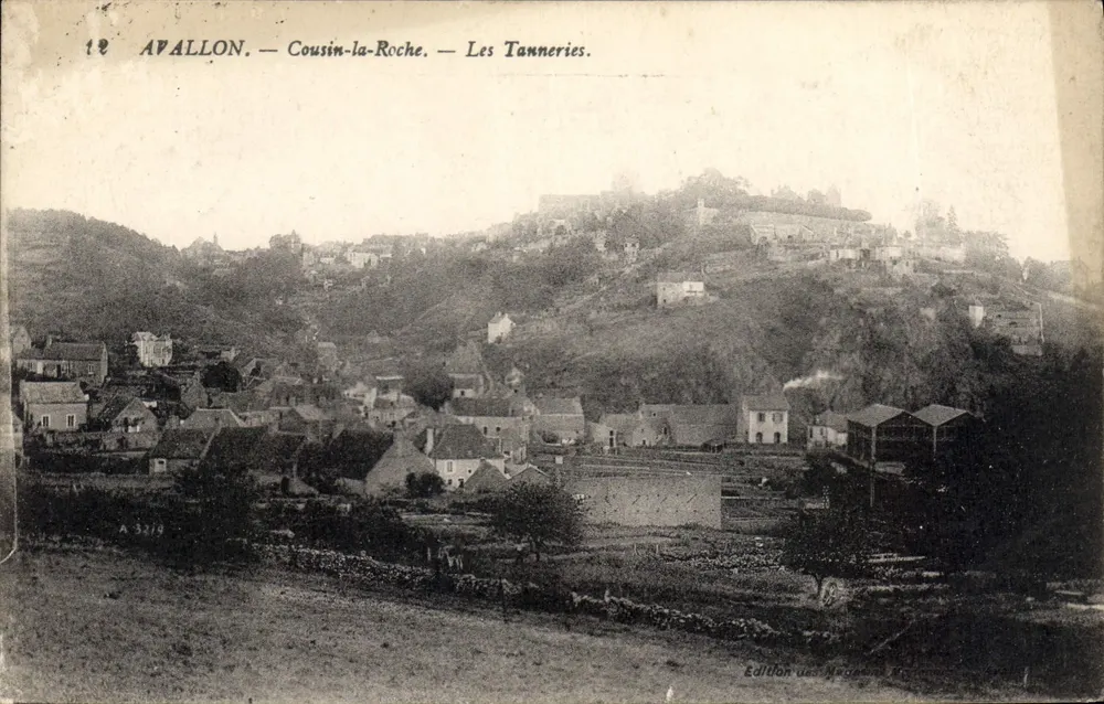 Avallon — Cousin-la-Roche — As Tanneries — Edição dos Maurel & Cie - Frente